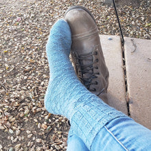 Load image into Gallery viewer, Bamboo Silk Fingering 'Blue Jeans'