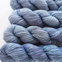 Load image into Gallery viewer, Bamboo Silk Fingering 'Blue Jeans'