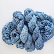 Load image into Gallery viewer, Bamboo Silk Fingering 'Blue Jeans'
