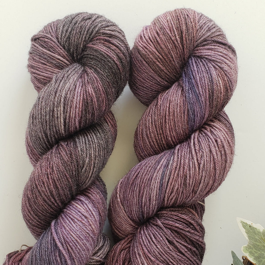 Bamboo Silk Fingering 'Something Purple'