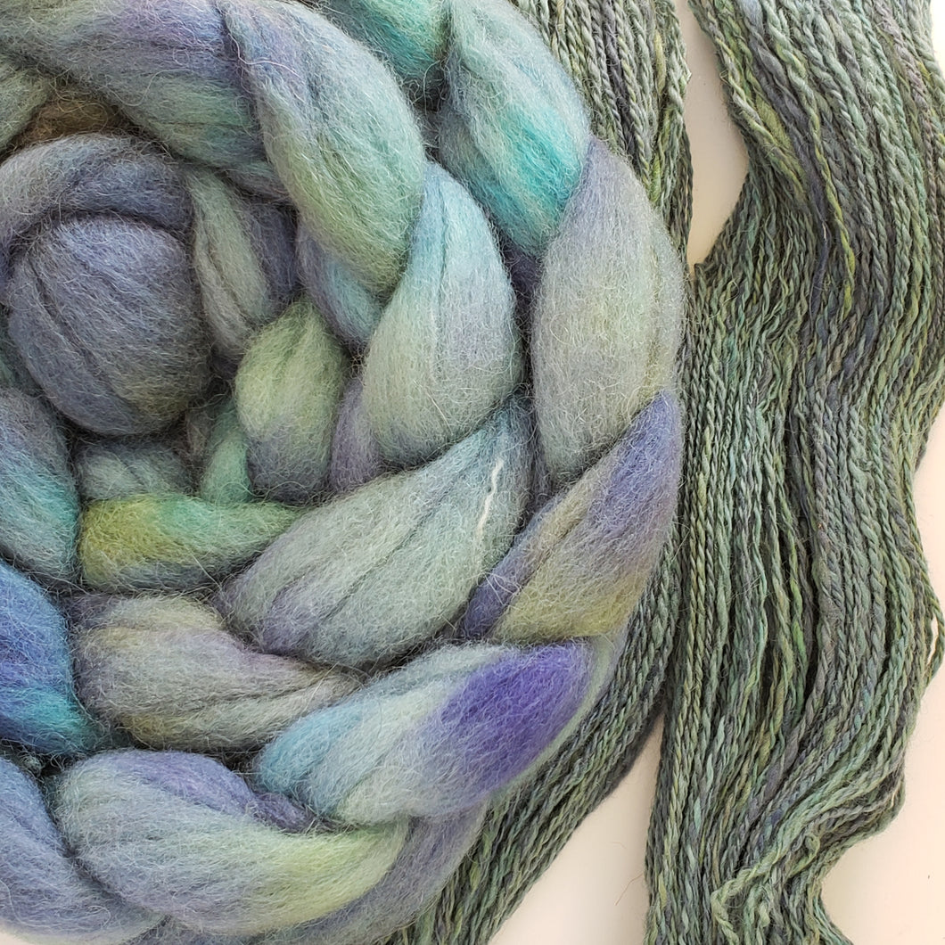 Shetland Roving 'Rainwater'